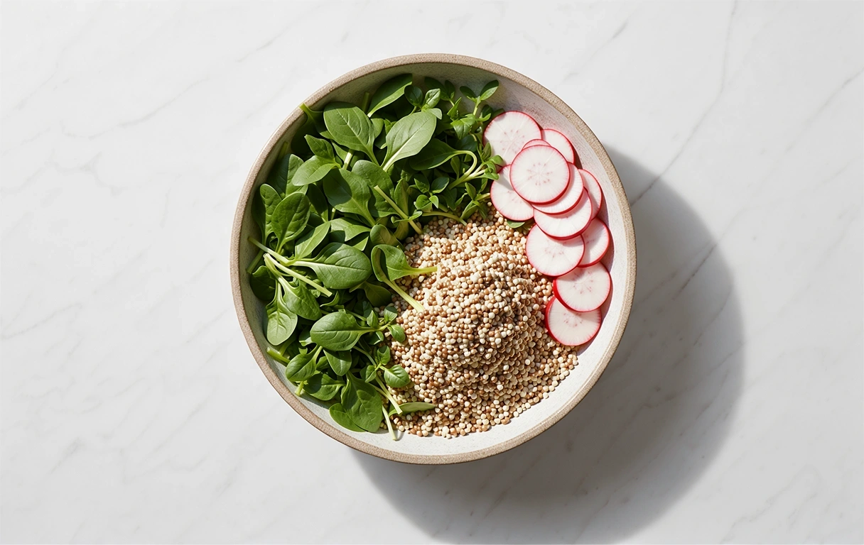 Frische Zutaten für eine ausgewogene Ernährung